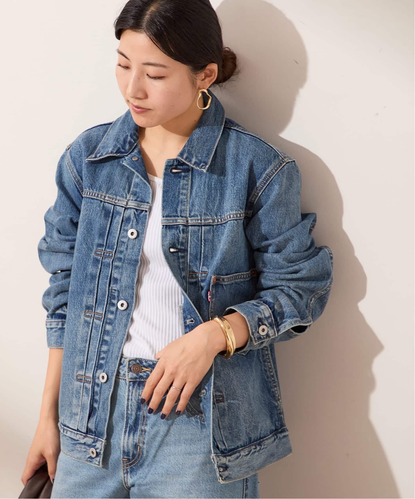 LEVI'S/リーバイス】MEN'S TYPE 1 TRUCKER：Gジャン（デニムジャケット