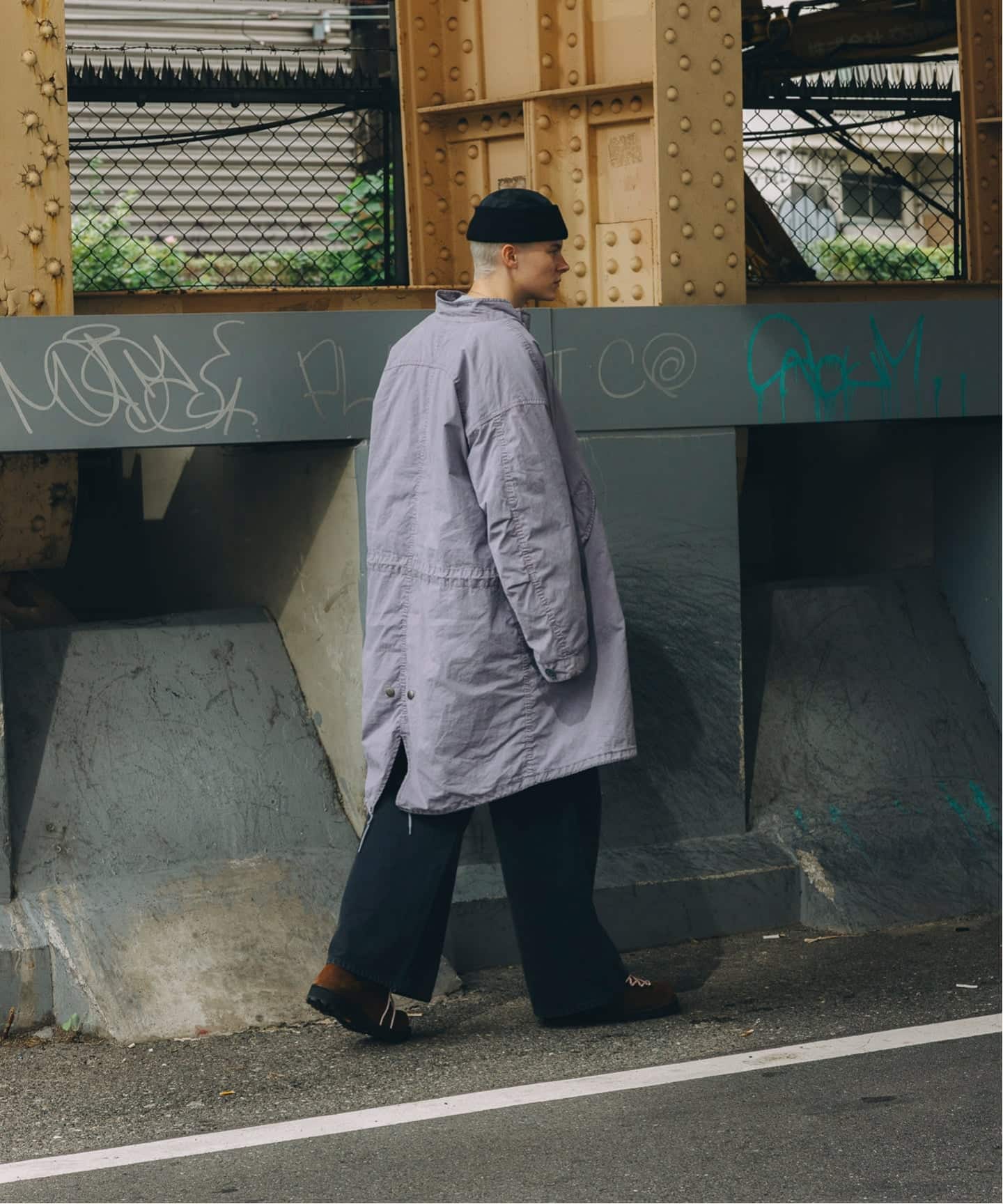 M65 フィッシュテールパーカー ガーメント ダイ / ライナー付き