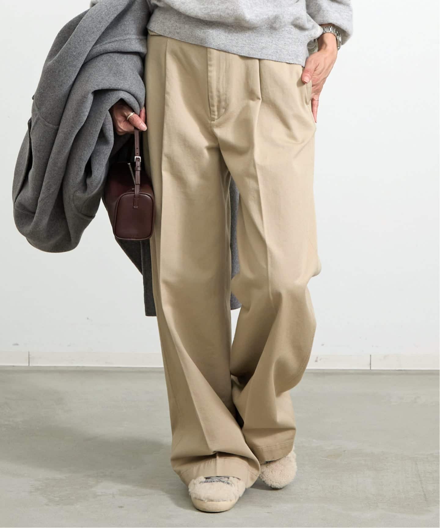 CHINO WIDE PANTS（チノパンツ）｜L'Appartement（アパルトモン）の