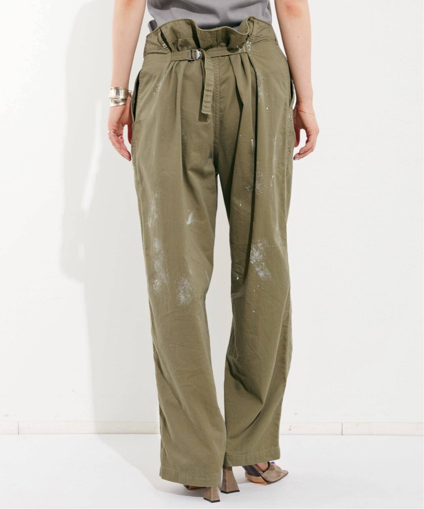 ATTICK BY JOHNBULL/アティック バイ ジョンブル】 MILITARY EASY PANT