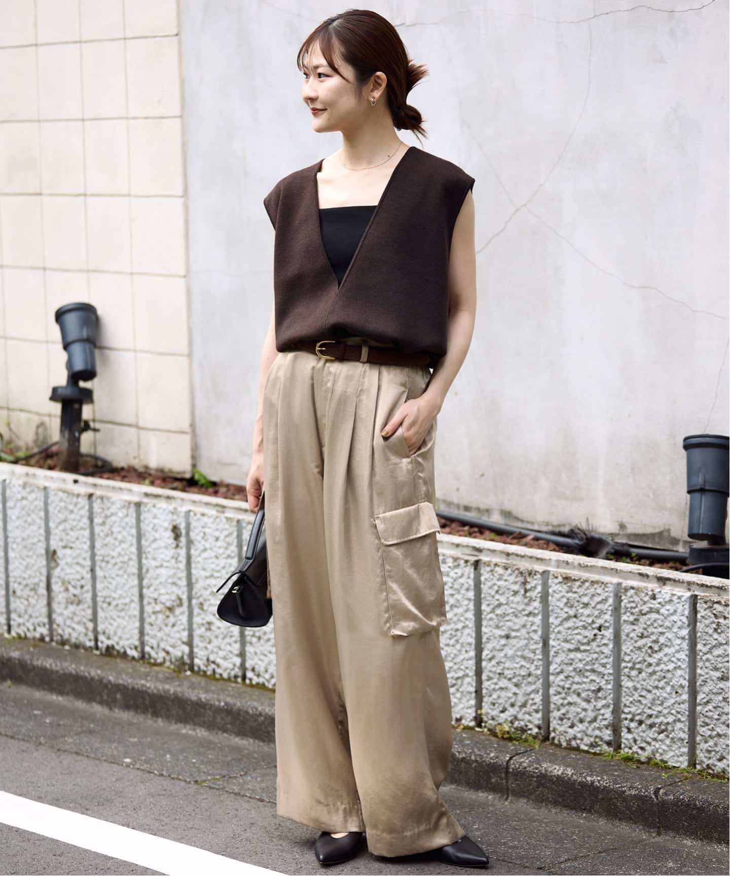 サテンカーゴパンツ（カーゴパンツ）｜SLOBE IENA（スローブ イエナ