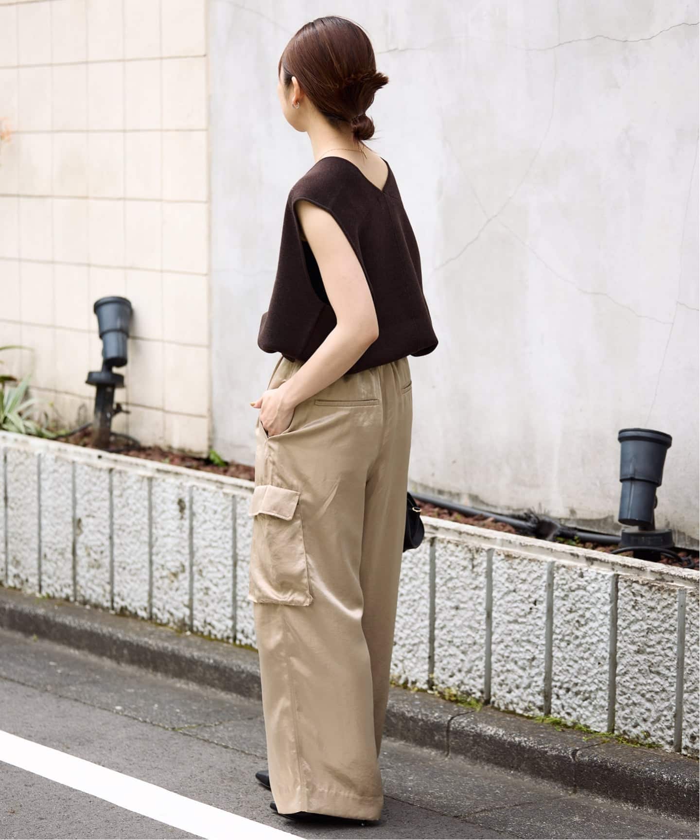 サテンカーゴパンツ（カーゴパンツ）｜SLOBE IENA（スローブ イエナ