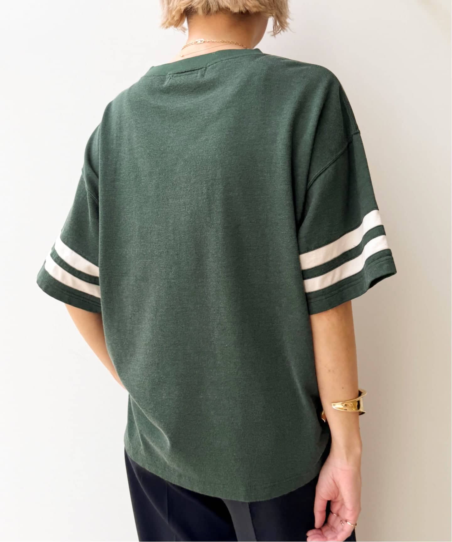 REMI RELIEF/レミ レリーフ】 M PRINT FOOTBALL TEE（Tシャツ