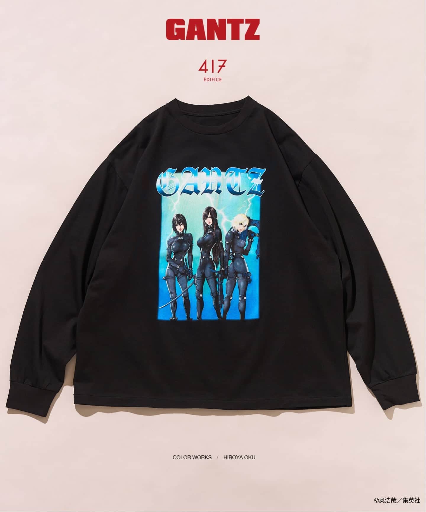 追加》GANTZ / ガンツ 417別注 COLORWORKS L/S Tシャツ（Tシャツ