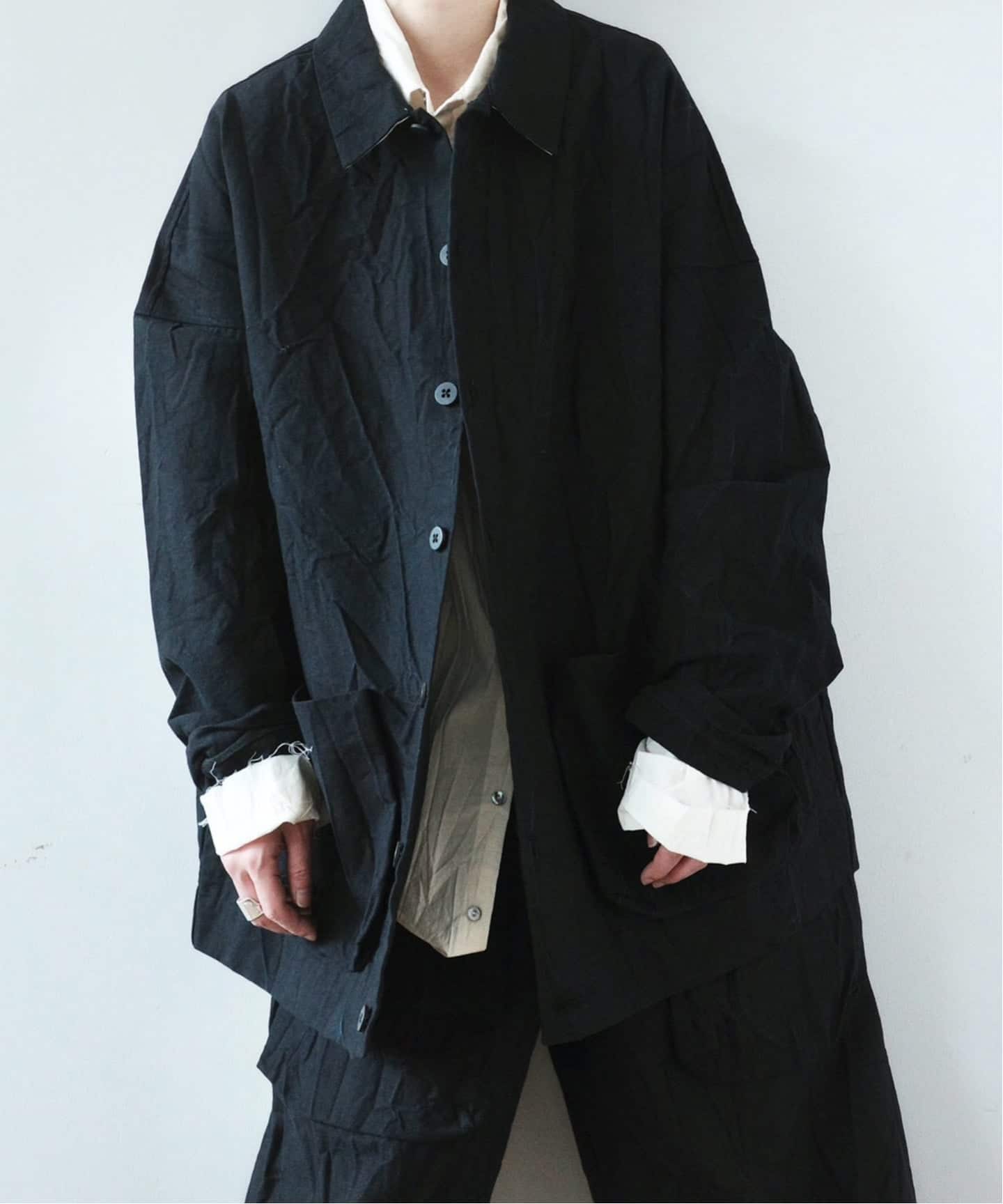 album di famiglia】 CRASH OVERSHIRT JACKET（その他ジャケット
