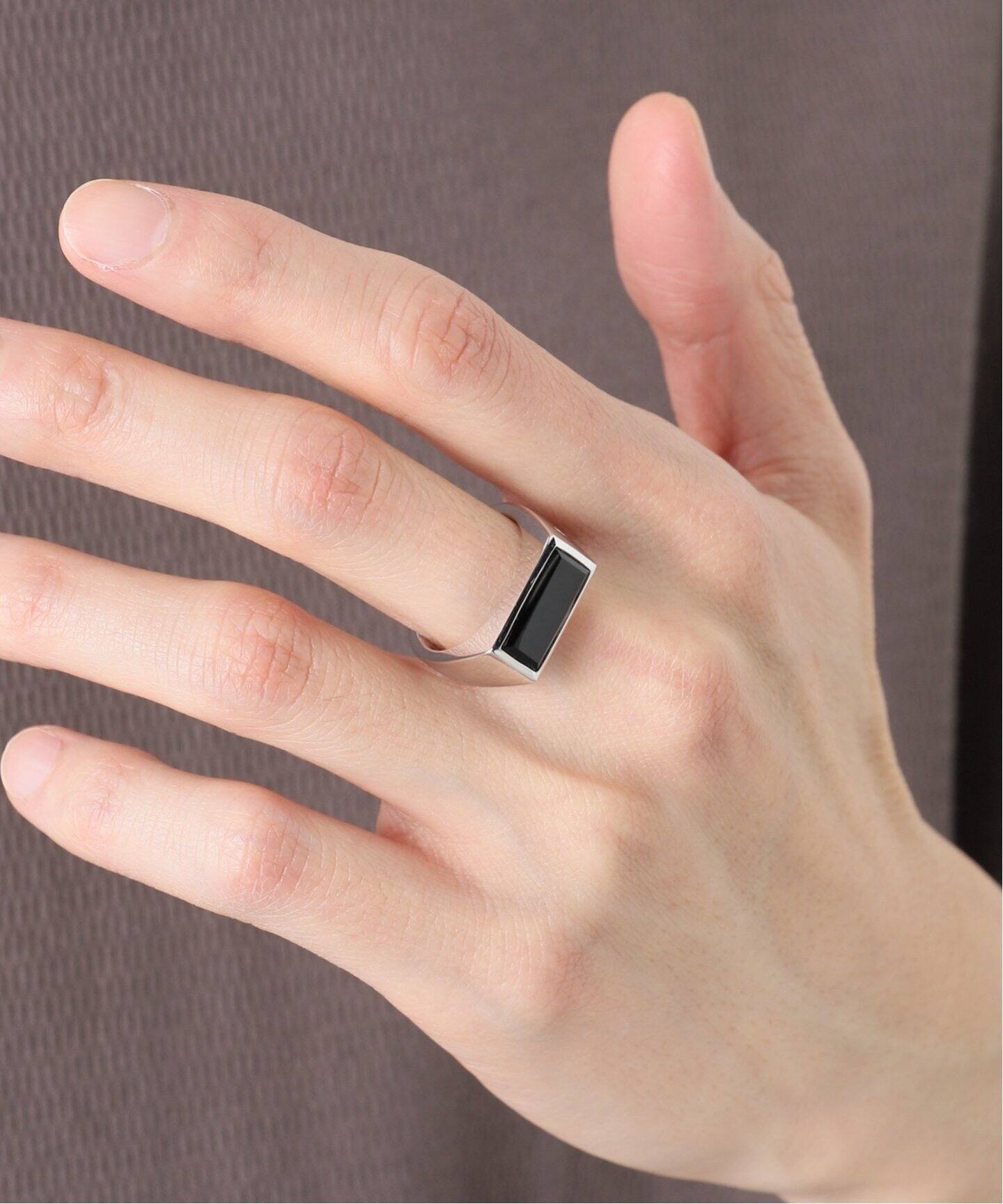 TOMWOOD / トムウッド】PEAKY RING POLISHED ONYX（リング）｜PULP