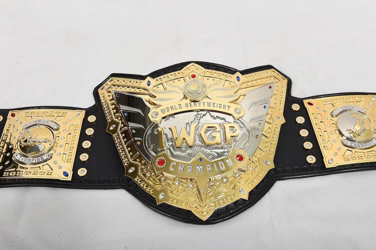 IWGPヘビー級、ジュニアヘビー級プラスチックチャンピオンベルト☆新