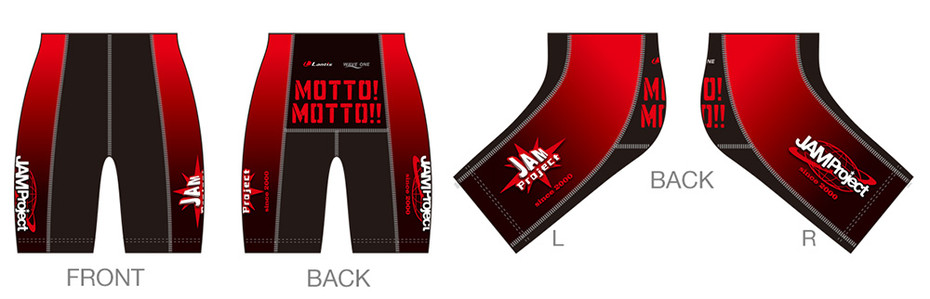 JAM Project」サイクルウェアシリーズ 第2弾