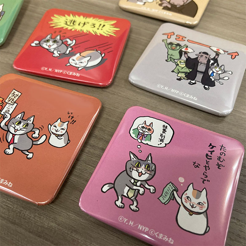 缶バッジコレクション2（ニャンコ先生と仕事猫）BOX【夏目友人帳