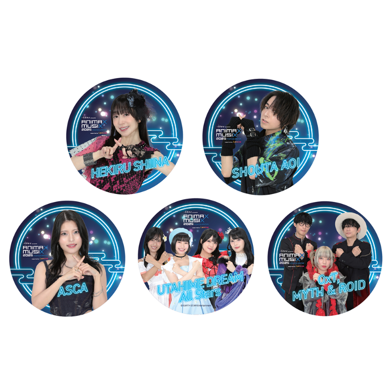 缶バッジ（ランダム）【ANIMAX ストア】