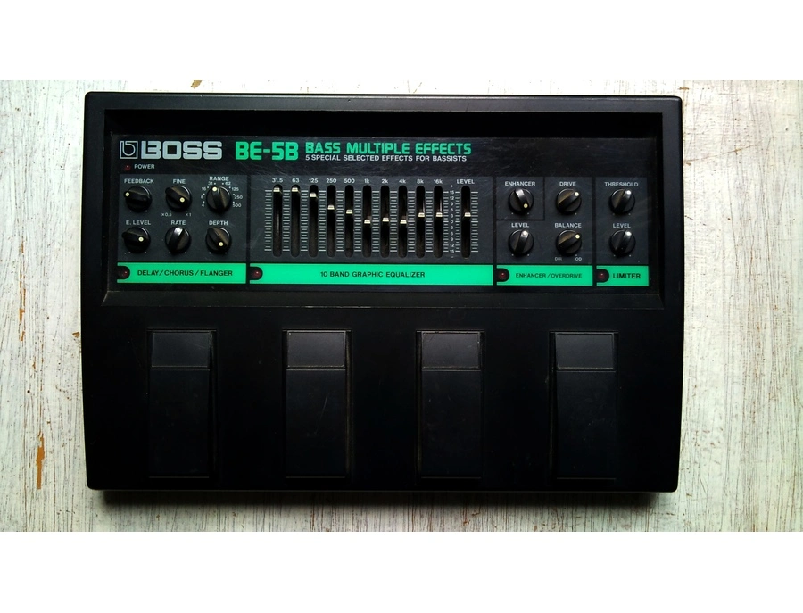 Boss BE-5B Bass Multiple Effects - What To Know & Where To Buy