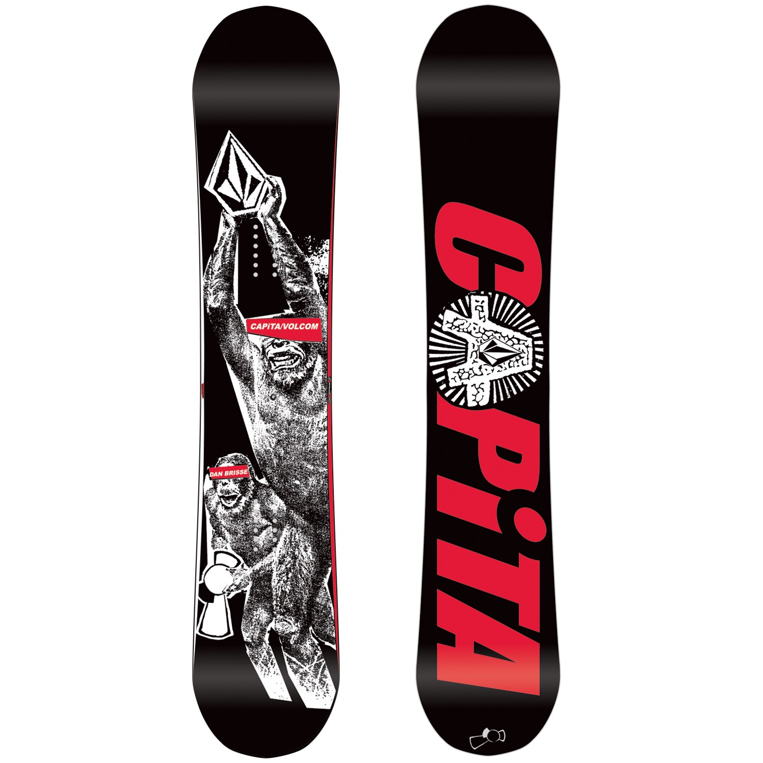 CAPiTA × Volcom DBX 154cm ゼロキャンバー 名作コラボ CAPITA KAZU