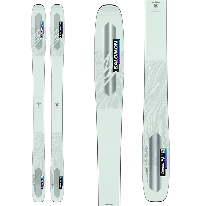 Salomon QST Lumen 98 Skis with Skins - Women's 2023 | evo