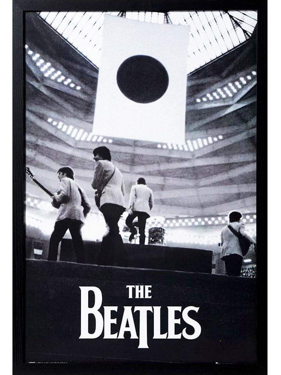 ビートルズ IN TOKYO 日本武道館 ポスター＆額縁 ビートルズ IN TOKYO