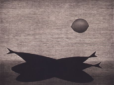 蛎殻町で浜口陽三の銅版画と制作風景写真展－1950年代のパリで撮影