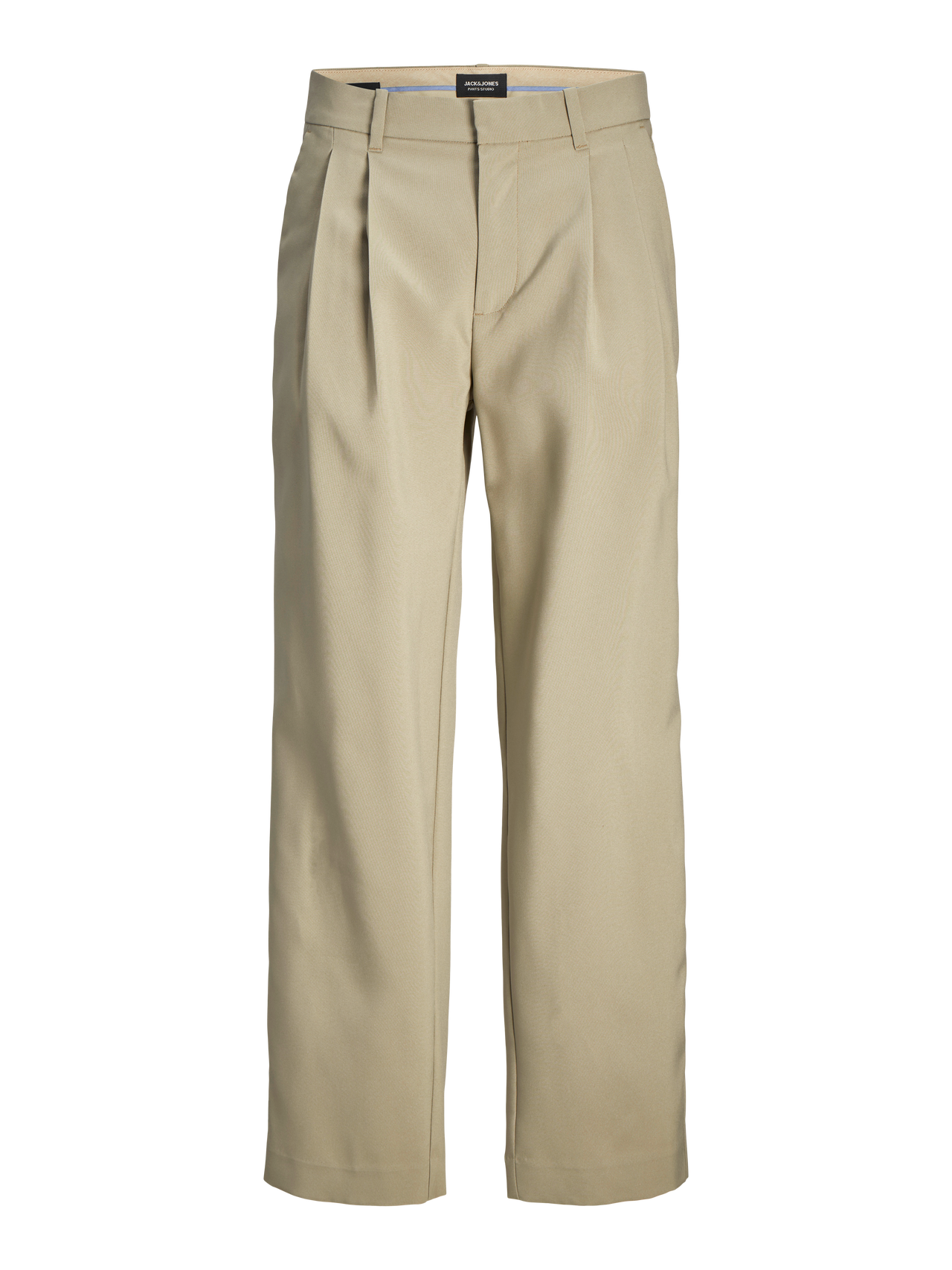 Wide-Leg Fit Classic pants | Beige | Jack & Jones®