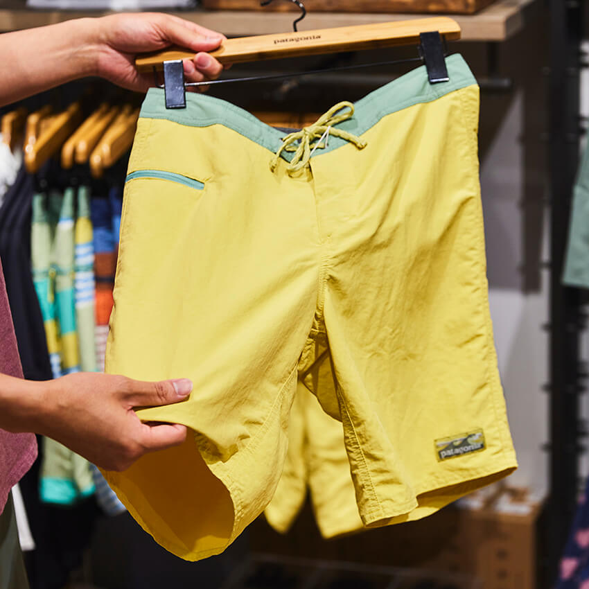 スタッフたちもヘビロテで愛用中！ パタゴニアの海街兼用ショーツ