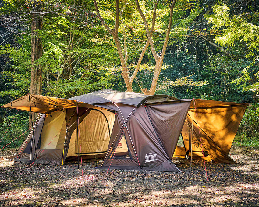 コールマンから早速2024年モノが登場！ブランド最高峰テント「コクーン