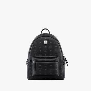 Small Stark Side Studs Backpack in Visetos Cognac | MCM ®US