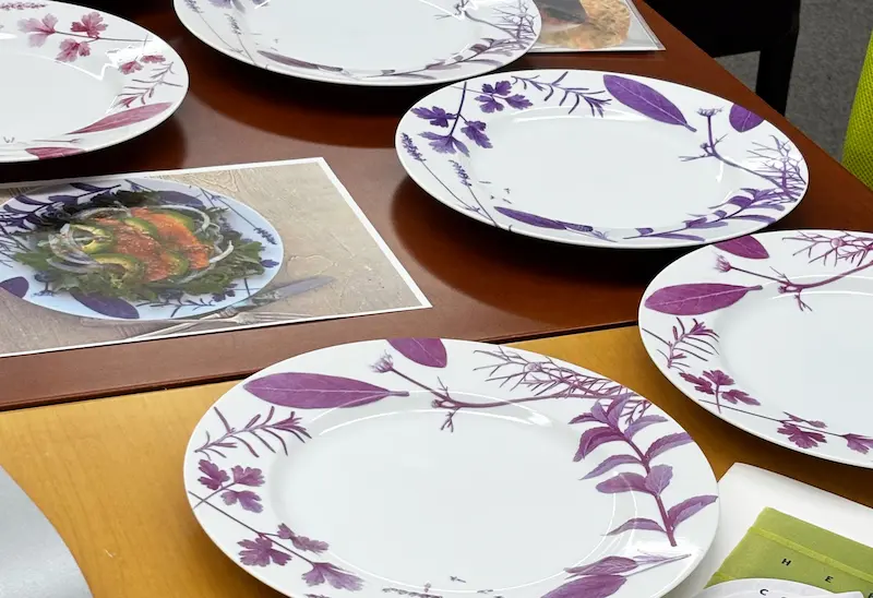 ♥ヤマカ製陶皿昭和32年 大日本紡績株式会社 大垣化学工場天皇陛下