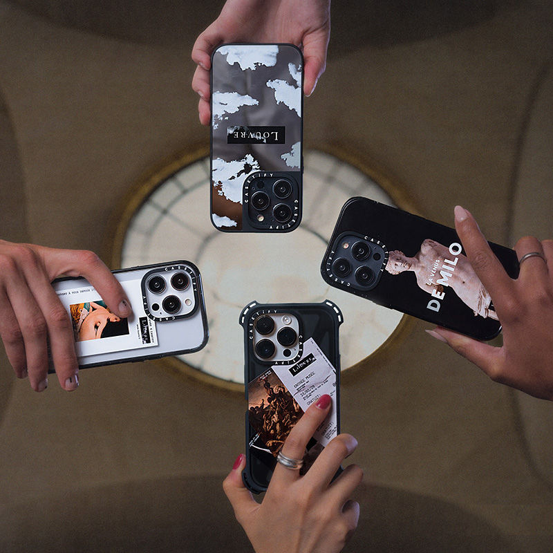 Louvre x Casetify offers a modern take on the museum's masterpieces