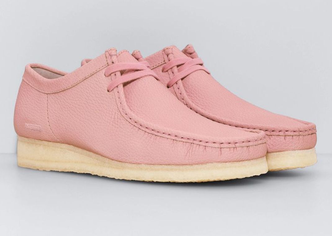 The Supreme x Clarks Originals Wallabee Reflective Pack Releases
