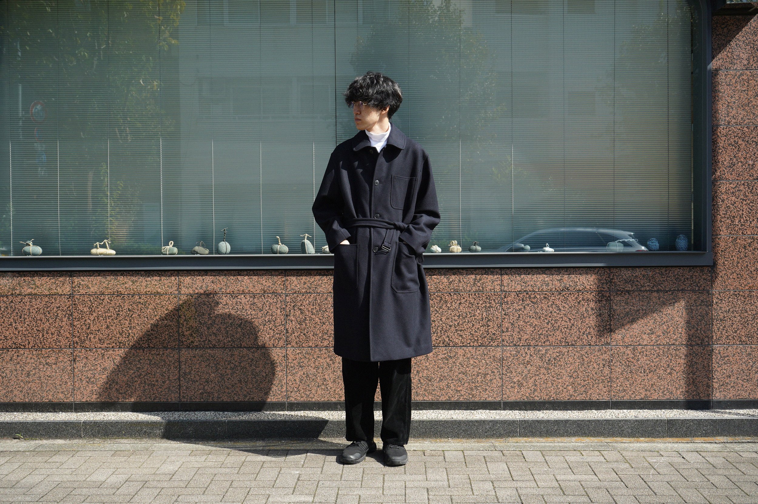 COMOLI ウールカシミヤ ミリタリーコート — TF Blog