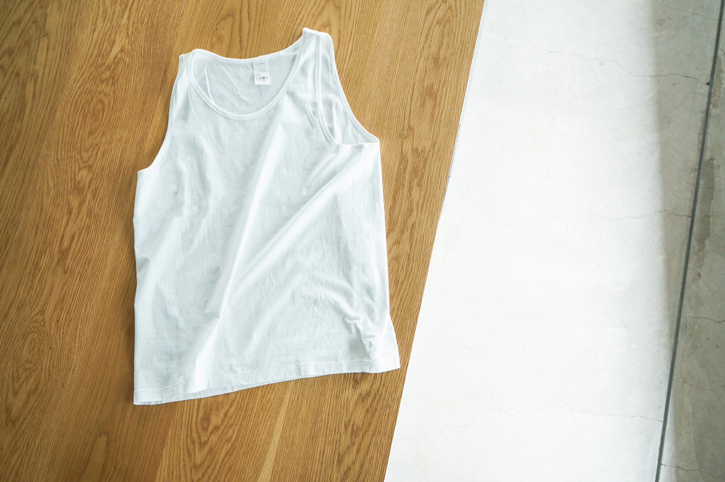 COMOLI サープラス タンクトップ — TF Blog
