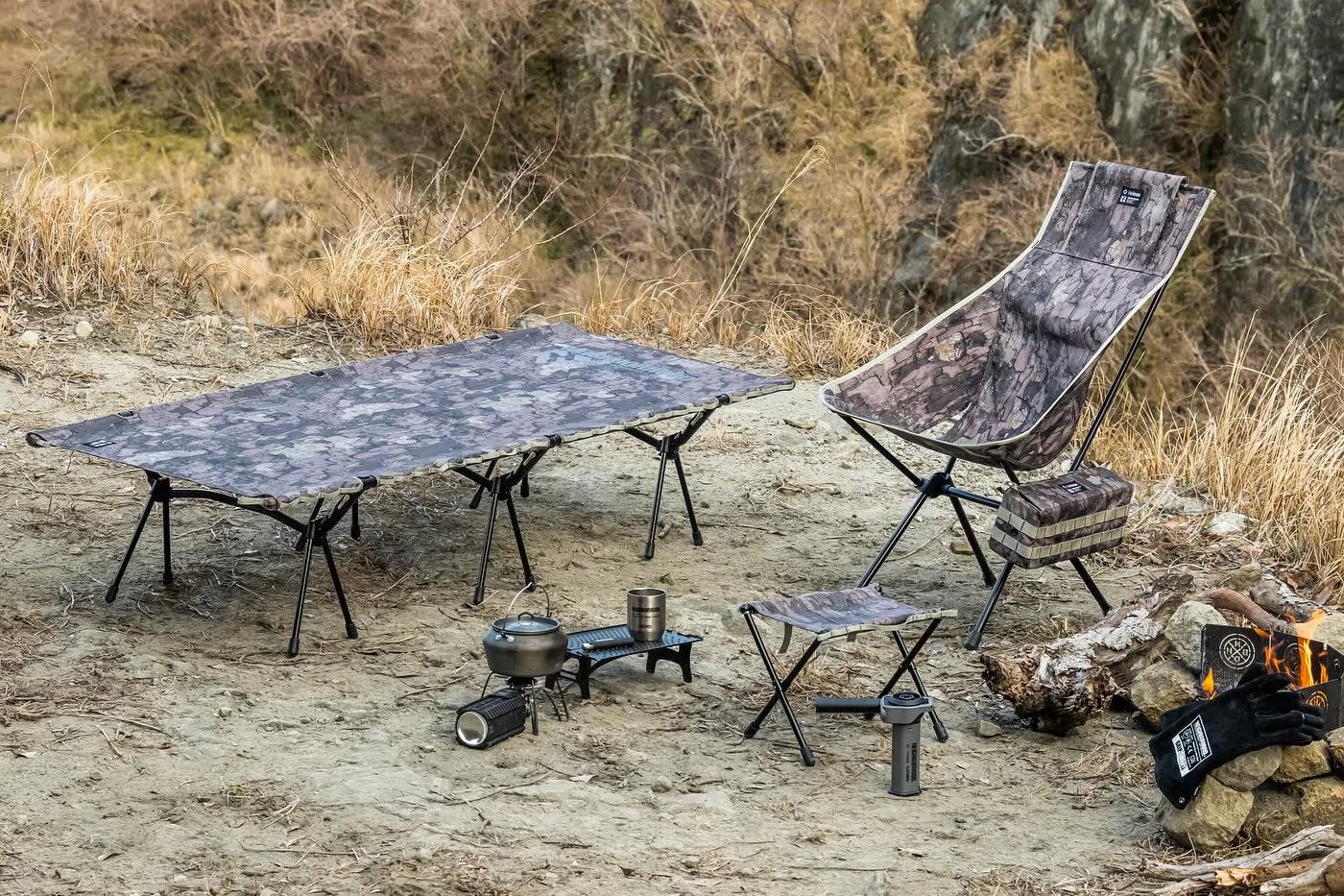 NEIGHBORHOOD, Helinox and Claymore Launch their Outdoor-Oriented