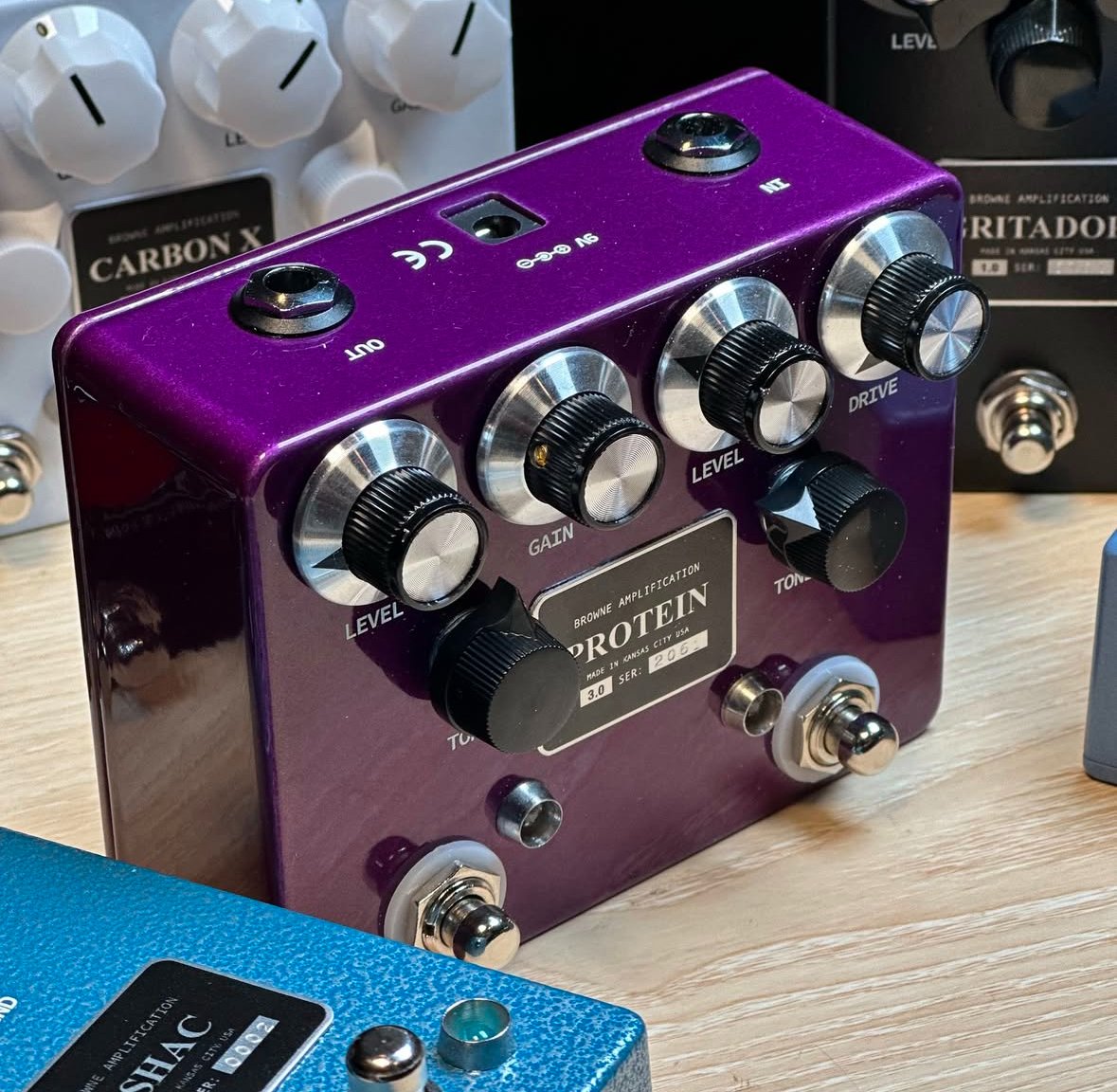 Protein Dual Overdrive V3 — Browne Amplification