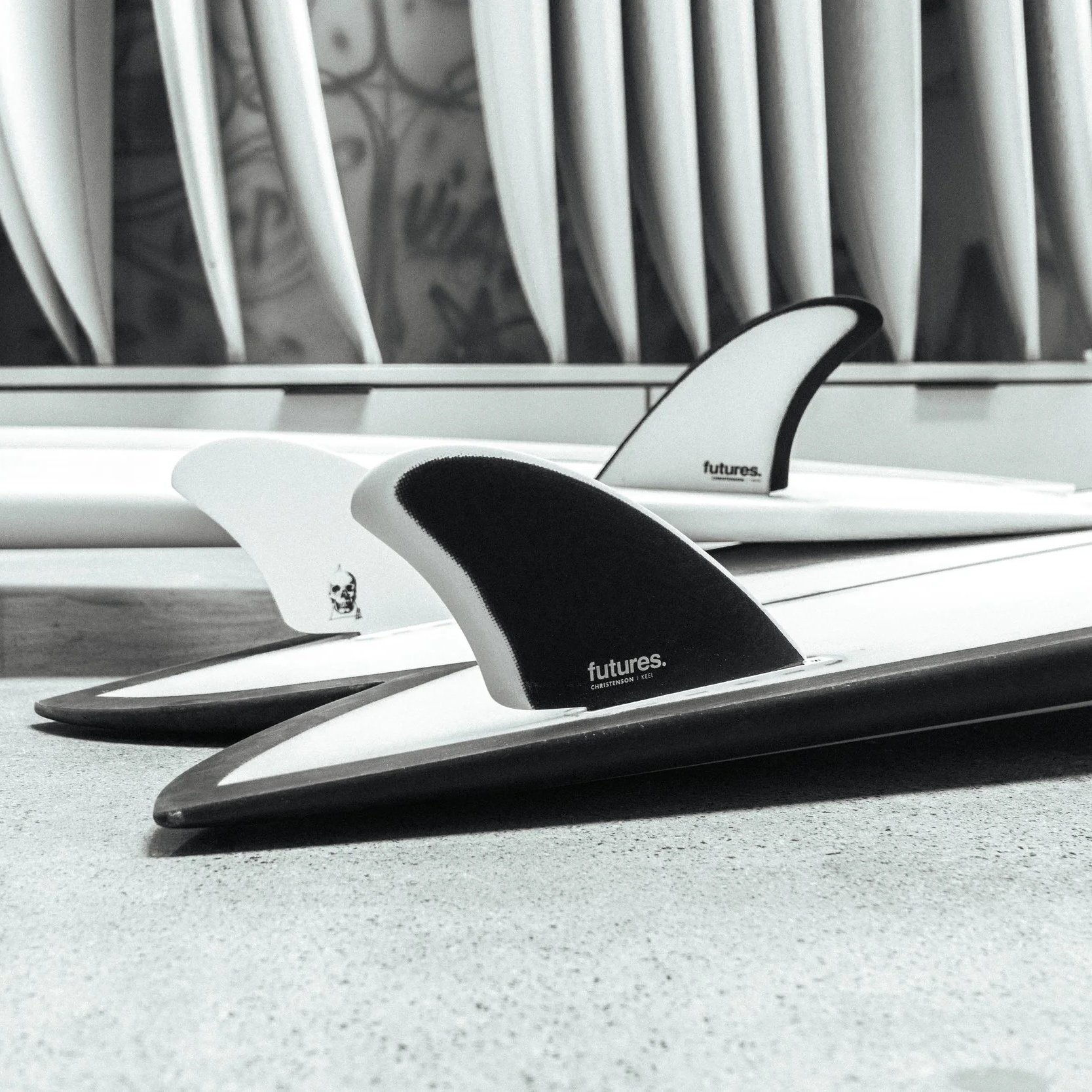 Christenson x Futures Keels — Christenson surfboards