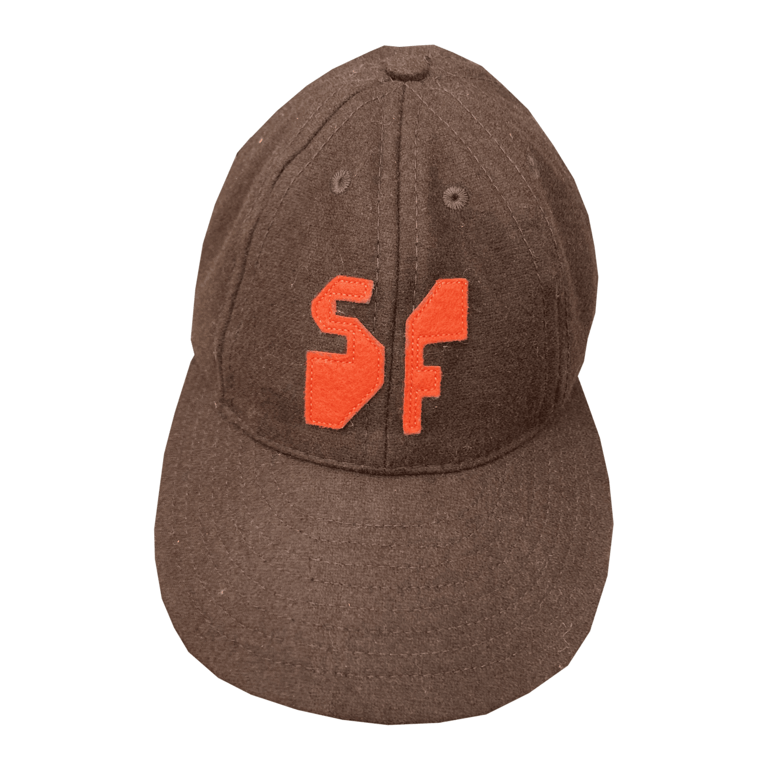 Brown SF Baseball Cap - 8 Panel — Jeffrey Sincich