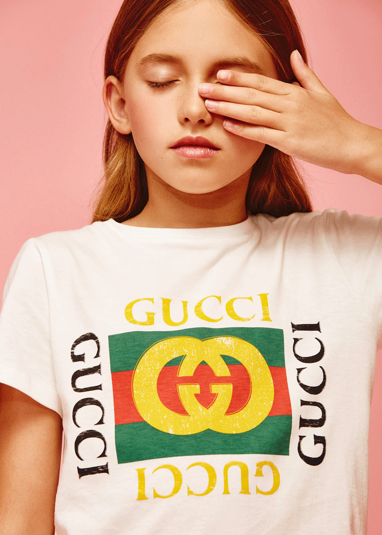 Masie De Krassel in Gucci | Children Model Photography by Vika Pobeda