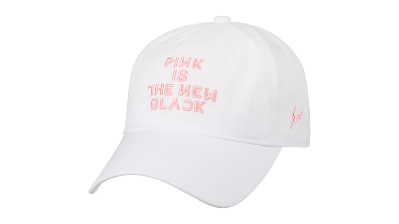 Fragment x BLACKPINK Pink Is The New Black Cap White - JP