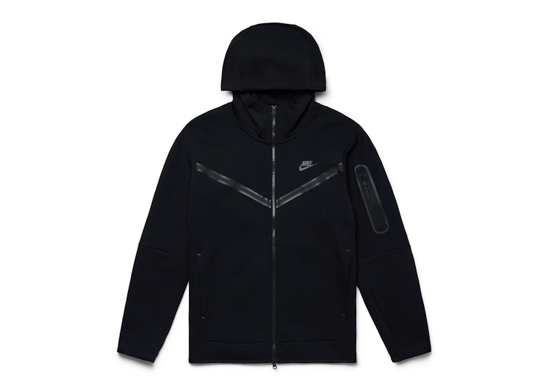 Nike Sportswear Tech Fleece Full-Zip Hoodie Black Men's - US