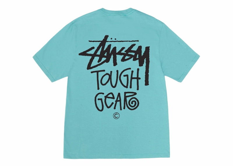 Stussy Tough Gear Tee Ocean Men's - SS24 - US