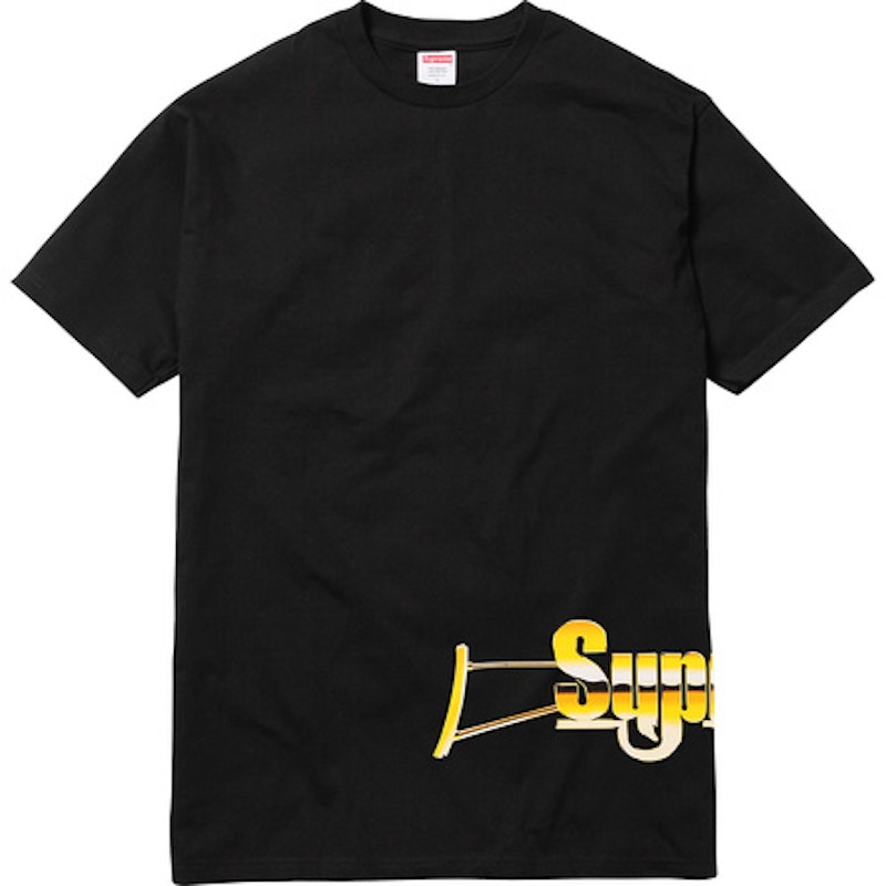 Supreme Automatic Tee Black Men's - SS17 - US