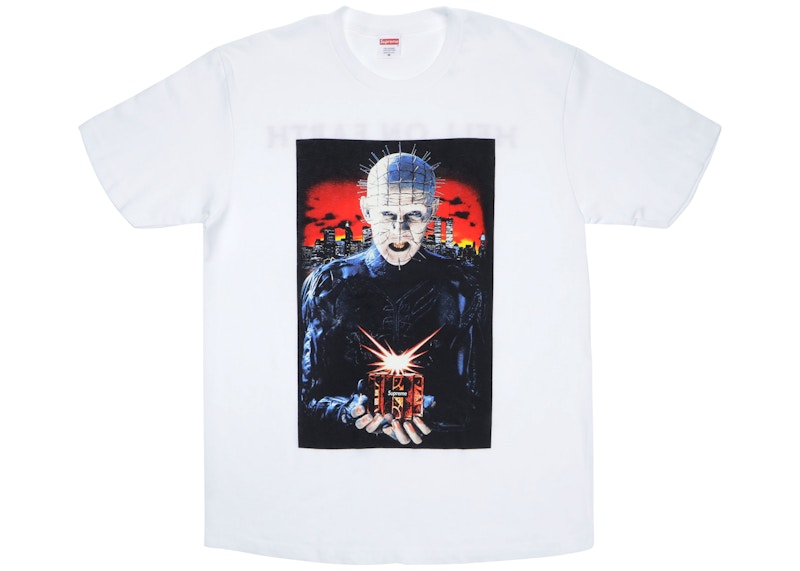 Supreme Hellraiser Hell on Earth Tee White Men's - SS18 - US