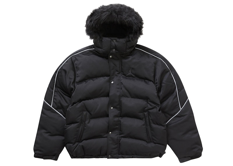 Supreme Jordan Puffer Jacket Black メンズ - FW24 - JP