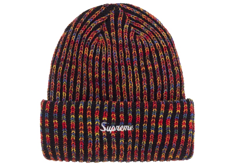 Supreme Rainbow Loose Gauge Beanie (FW25) Black - FW25 - US