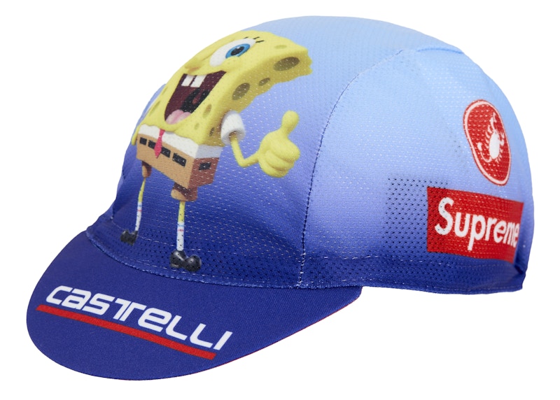 Supreme SpongeBob SquarePants Castelli Cycling Cap Black - SS25 - US