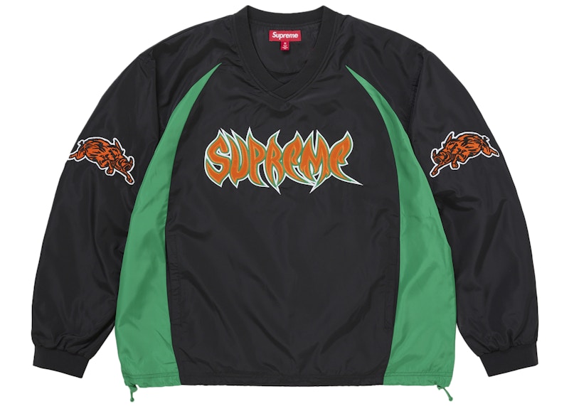 Supreme Warthog Warm Up Pullover Black Men's - FW25 - US