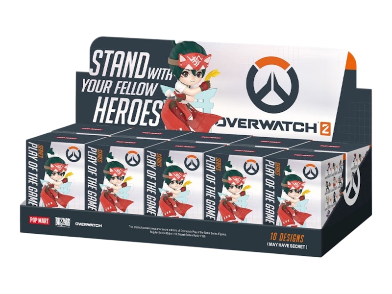 Pop Mart Overwatch Play of the Game Series Figures Sealed Case (10