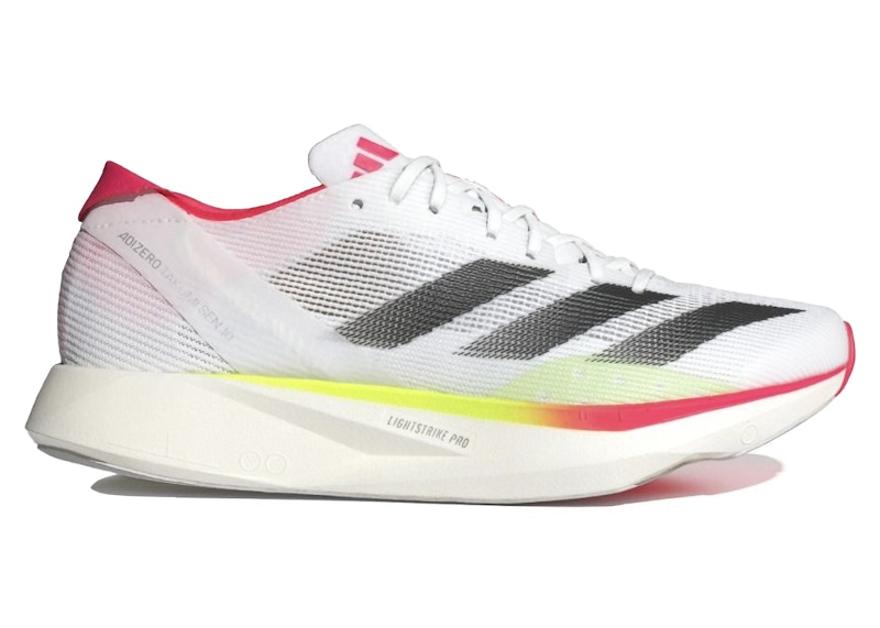 adidas Adizero Takumi Sen 10 Footwear White Core Black Lucid Red