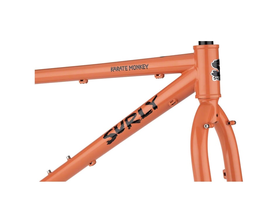 Surly Karate Monkey Steel MTB Frameset (Peach Salmon Sundae) (XL
