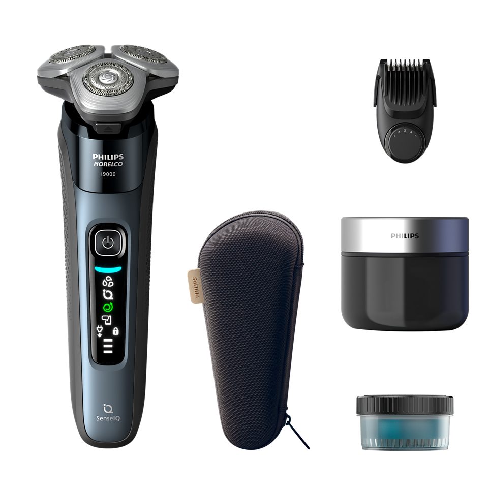 i9000 Wet&Dry Electric Shaver with SenseIQ X9001/91 | Norelco