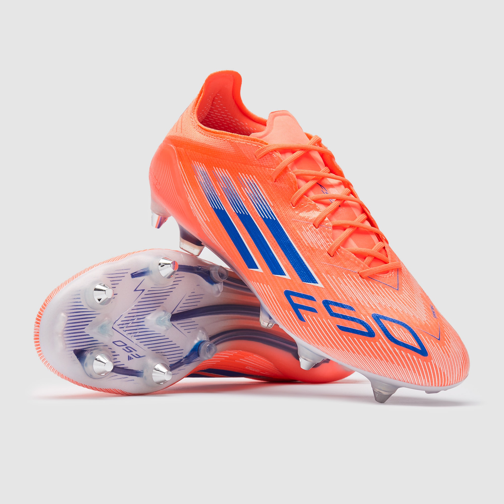 adidas F50 Elite SG - Beam Orange/Bleu Lucide/Blanc Ftwr