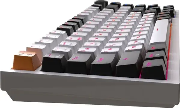 Клавиатура GamePro MK160W (Red) з Hot-Swap RGB White Eng / Ukr