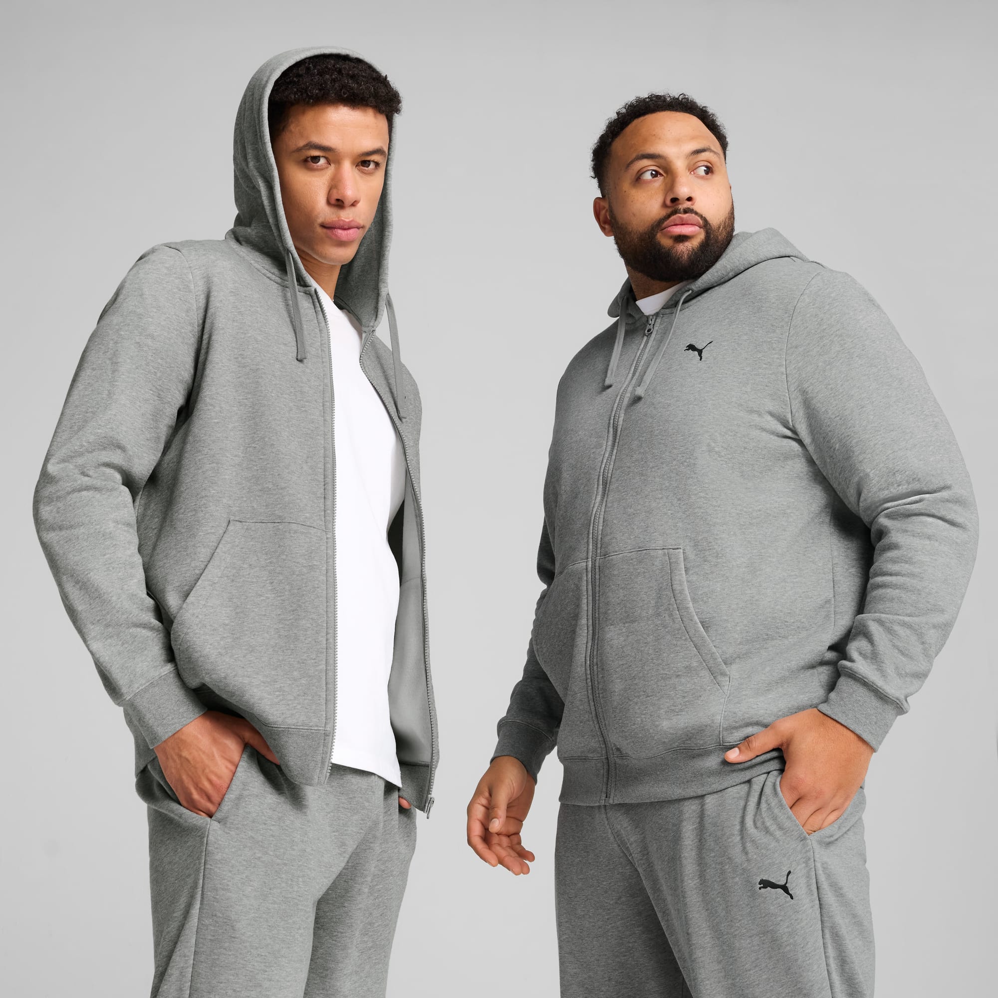 Essentials Fleece Men's Full-Zip Hoodie | PUMA