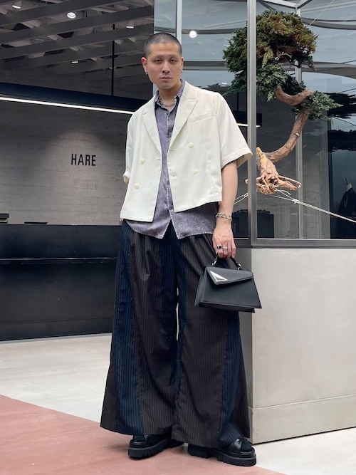 セール】【SET UP対応】ダブルショートジャケットSS(HARE)（テーラード